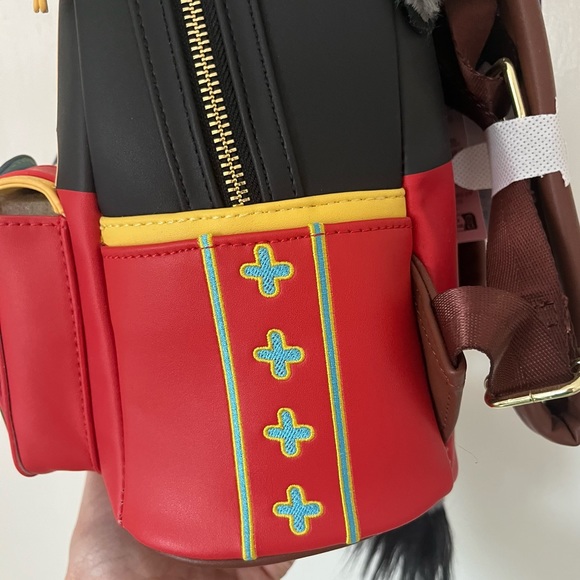 NWT! Loungefly Disney 100 Pinocchio Donkey Mini Backpack main image 4